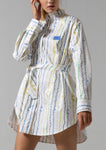 The Caribbean oversized shirt dress