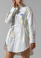 The Caribbean oversized shirt dress