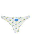 The Aruba bikini briefs made from the Pescadores Logo Print