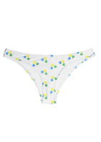 The Aruba bikini briefs made from the Pescadores Logo Print