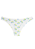 The Aruba bikini briefs made from the Pescadores Logo Print